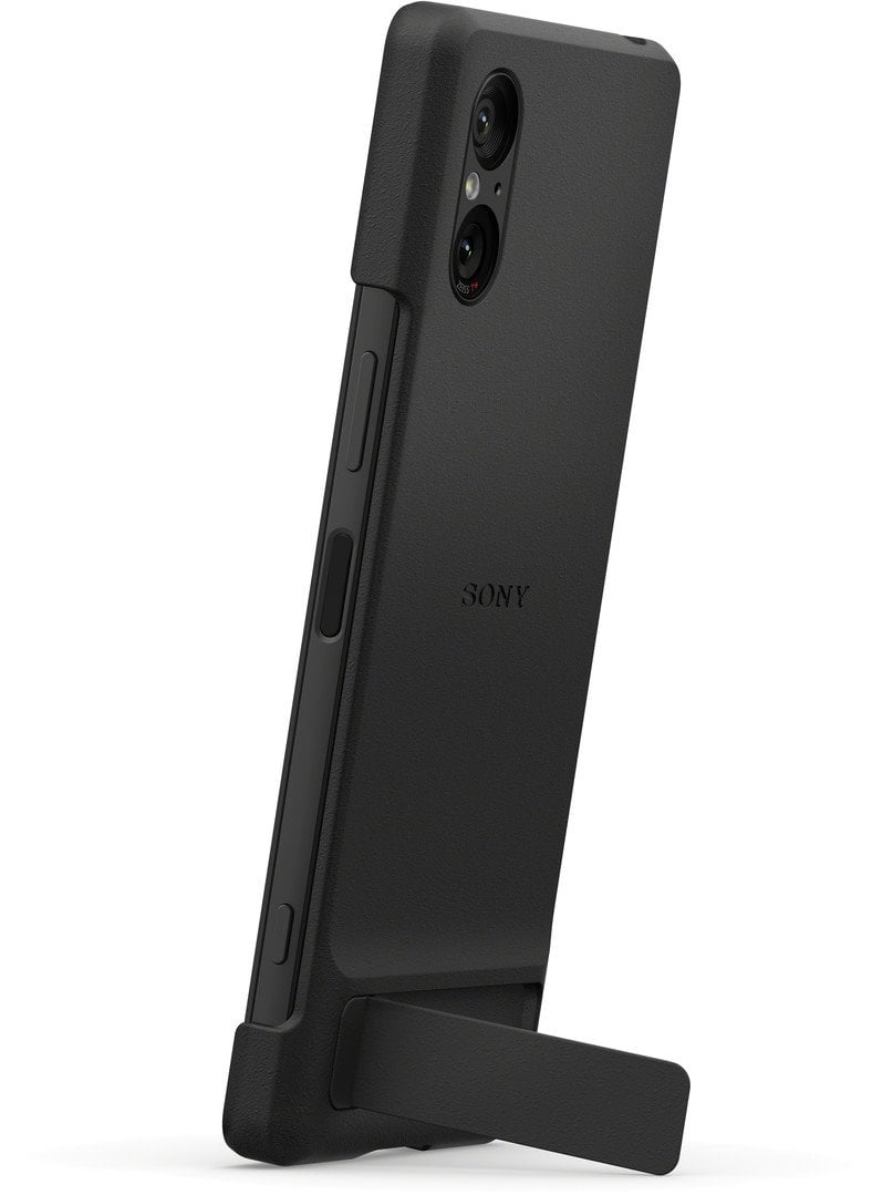 Sony Xperia Stand Cover pre Xperia 5 V 5G čierny
