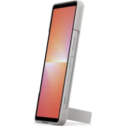Sony Xperia Stand Cover pre Xperia 5 V 5G strieborný