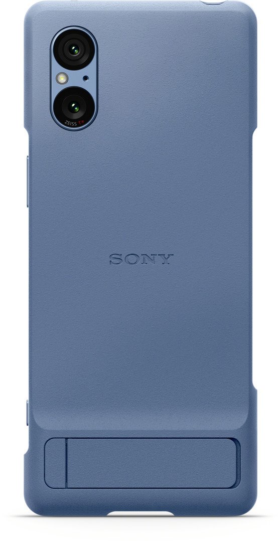Sony Xperia Stand Cover pro Xperia 5 V 5G modrý