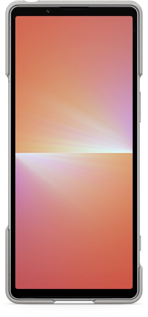 Sony Xperia Stand Cover pro Xperia 5 V 5G stříbrný