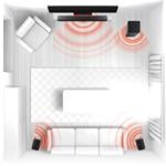 Soundbar JVC TH-E874B, čierny