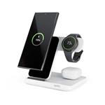 Spello 3in1 Wireless Charging Stand for Samsung - bílá