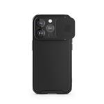 Spello Durable Magnetic Case with Protective Cam Slider iPhone 15 Pro - černá