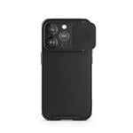 Spello Durable Magnetic Case with Protective Cam Slider iPhone 15 Pro Max  - černá
