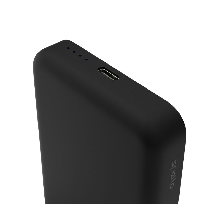 Spello ForcePack 5000mAh magnetická bezdrátová powerbanka Bank SM31 - černá