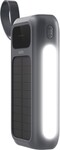 Spello ForcePack 5v1 20 000 mAh solárna powerbanka so 4 integrovanými káblami SP25 | sivá