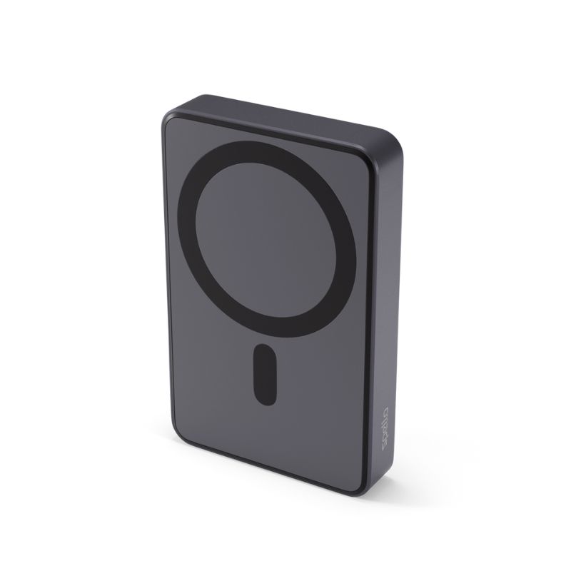 Spello ForcePack Alu 10000mAh magnetická bezdrátová powerbanka SM71 - vesmírně šedá