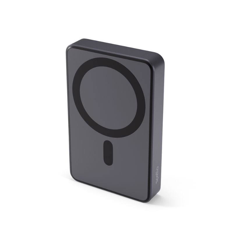 Spello ForcePack Alu 10000mAh magnetická bezdrôtová powerbanka SM71 - vesmírne sivá