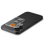 Spigen Glass tR EZ Fit Optik Pro 2 Pack, strieborná - iPhone 17