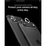 Spigen Glass tR EZ Fit Optik Pro 2 Pack, strieborná - iPhone Air