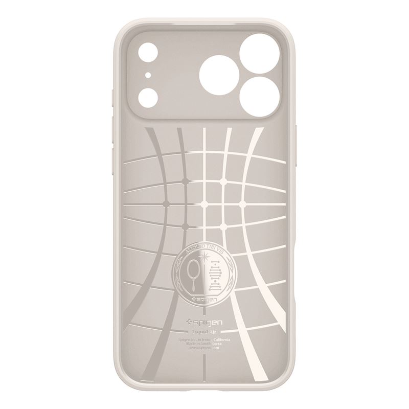 Spigen Liquid Air, natural titanium - iPhone 17 Pro