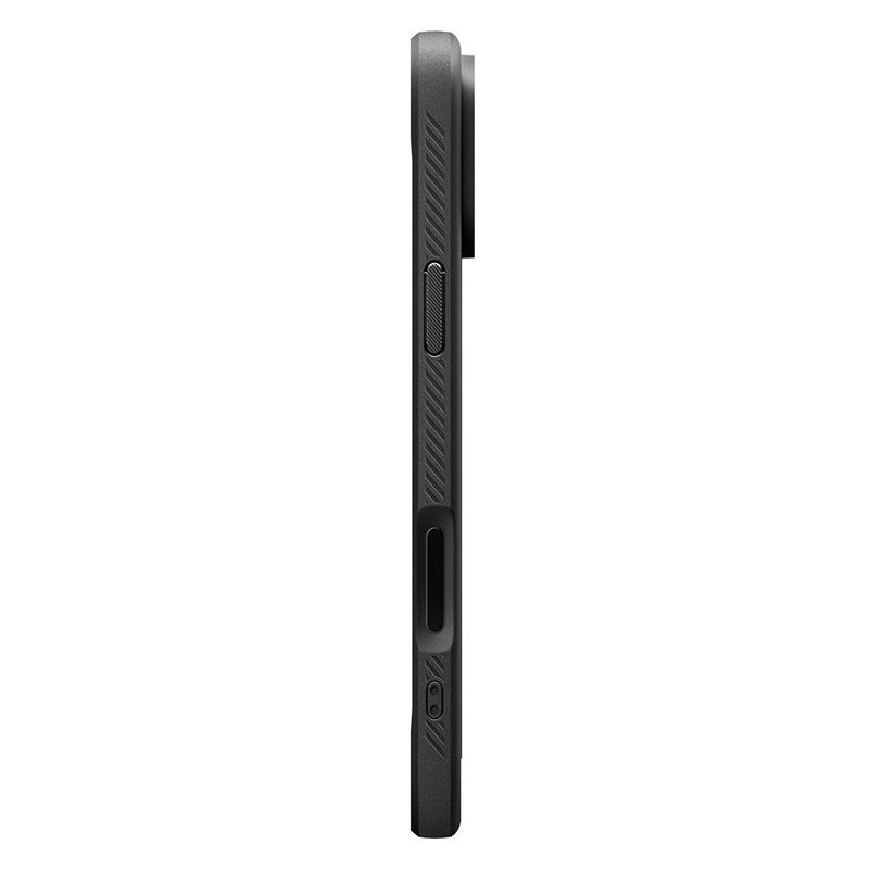 Spigen Rugged Armor MagSafe, matte black - iPhone 17 Pro Max