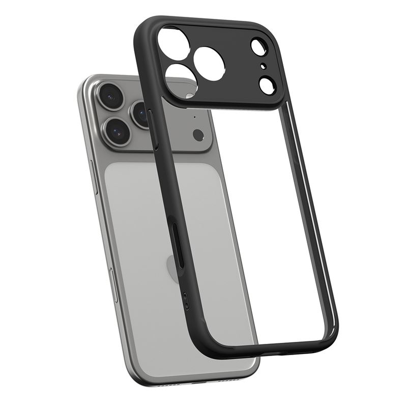 Spigen Ultra Hybrid, matte black - iPhone 17 Pro Max