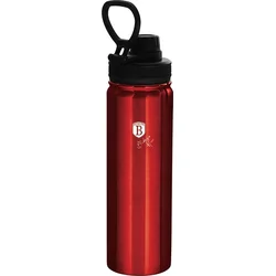 Športová fľaša BerlingerHaus z nerezovej ocele 18/10 Burgundy Metallic Line, 0,72 l