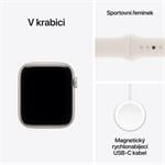 Športový remienok Apple Watch SE 3 GPS 40 mm Starligh - M/L