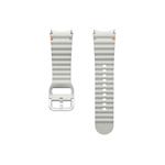 Športový remienok Samsung pre hodinky Watch 7 veľkosti S/M strieborný
