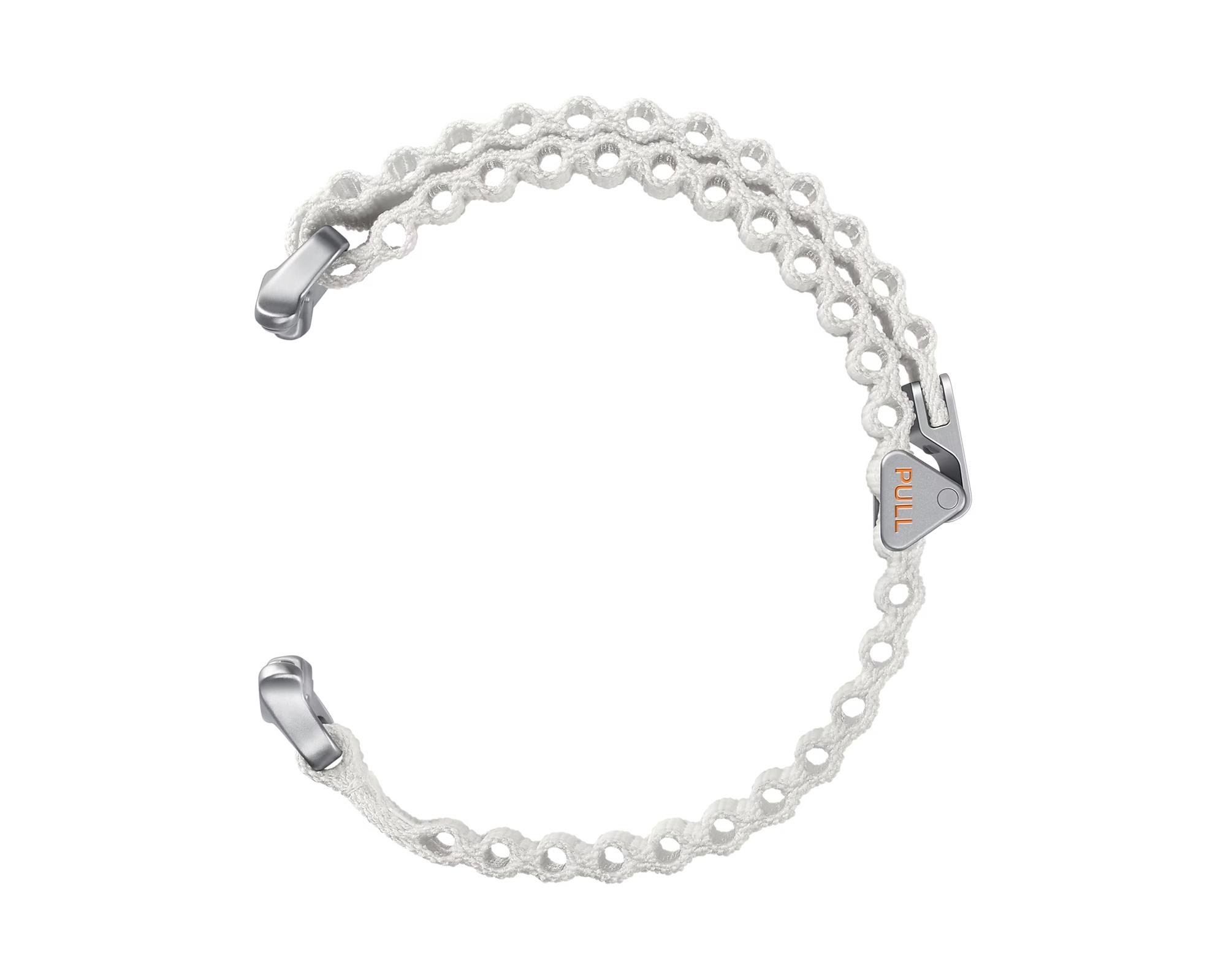 Športový remienok Samsung Trail Band pre hodinky Watch Ultra veľkosti S/M/L biely
