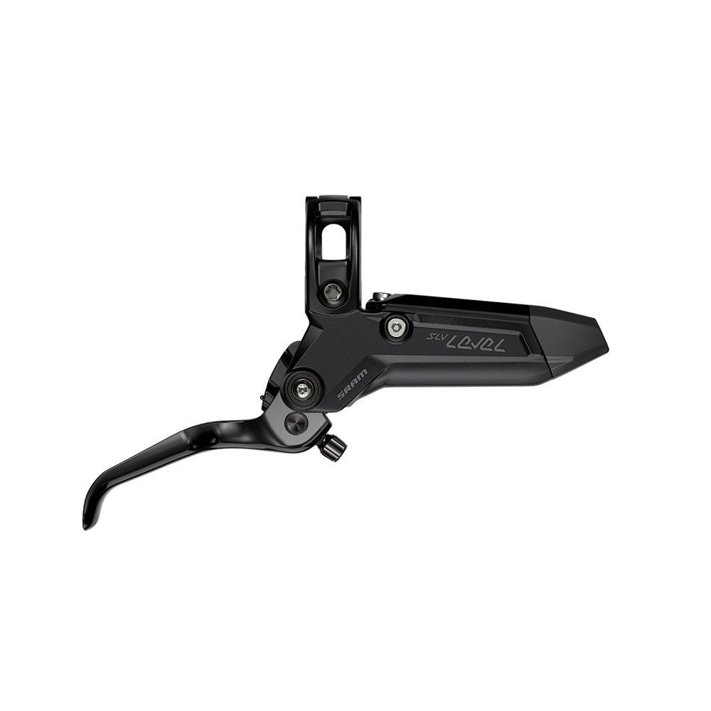 SRAM Level Silver Stealth 2 piestiková kotúčová brzda, čierna, zadná