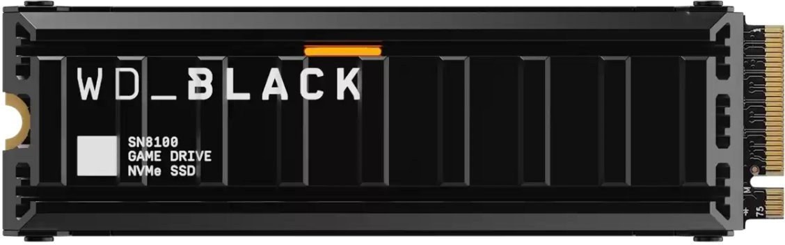 SSD disk WD Black SN8100 1TB NVMe SSD s chladičom