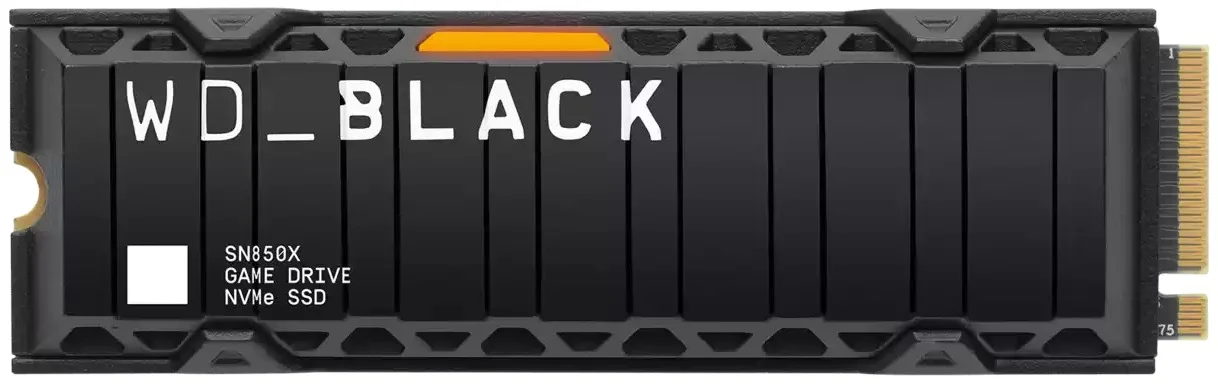 SSD disk WD BLACK SN850X 1TB NVMe SSD s chladičom