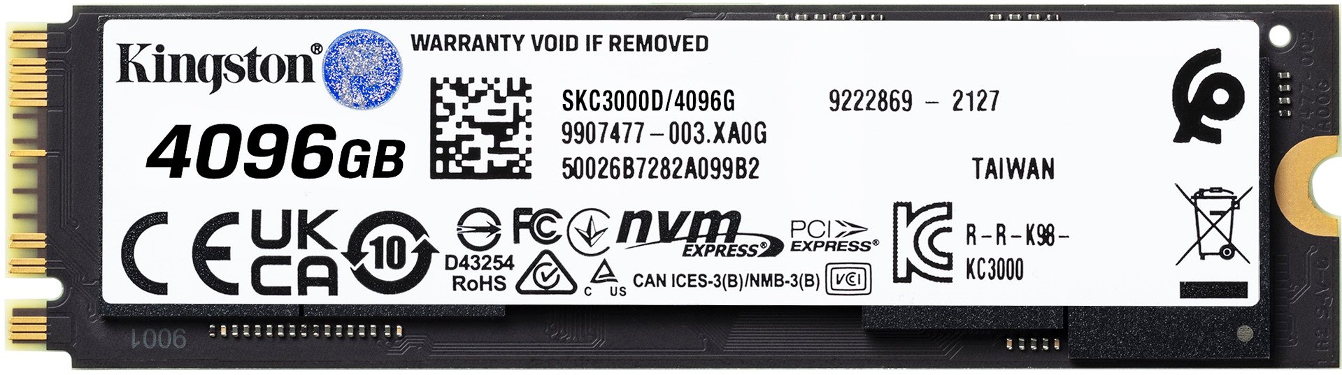 SSD Kingston KC3000 4TB NVMe