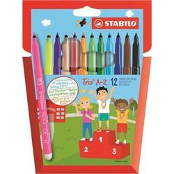 STABILO Fixy "Trio A-Z", 0,7 mm, 12 ks/bal.