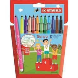 STABILO Fixy "Trio A-Z", 0,7mm, 12ks/ bal. 