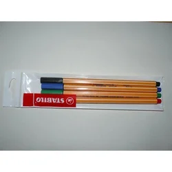 STABILO Liner  "Point 88", 4 barvy, 0,4mm