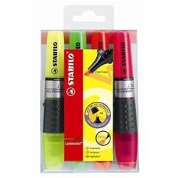 STABILO Zvýrazňovač "Luminator", 4 barvy, 2-5 mm