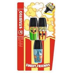 STABILO Zvýrazňovače "Boss Mini Sweet Friends", sada 3 barev