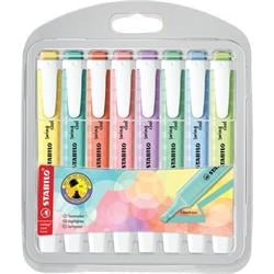STABILO Zvýrazňovače "Swing Cool Pastel", 4 barvy, 1-4 mm 275/8-08-1