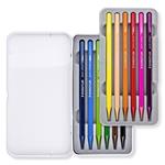 STAEDTLER Akvarelové pastelky v laku "Design Journey", 12 různých barev, sada, šestihranné