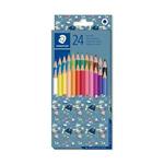 STAEDTLER Barevné pastelky "Pattern Mix", mix, 24 barev, šestihranné 175 PMCD24