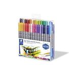 STAEDTLER Fixy "Design Journey", 72 různých barev, sada, oboustranné, 0,8/3,0 mm