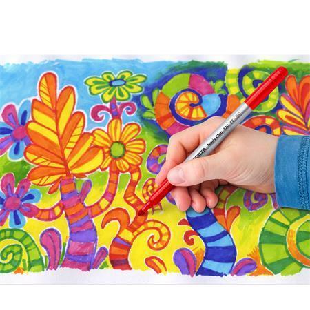 STAEDTLER Fixy "Noris Club 320", 10 barev, sada, 1-3 mm, oboustranné, vypratelné