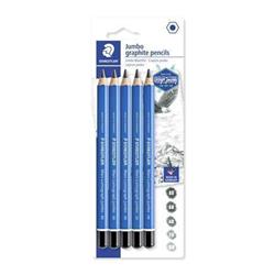 STAEDTLER Grafitové tužky "Design Journey Lumograph", 5 tvrdostí, jumbo, šestihranné