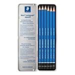 STAEDTLER Grafitové tužky "Mars Lumograph", 6 tvrdostí, šestihranná, umělecká