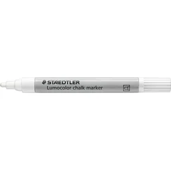 STAEDTLER Křídový popisovač "Lumocolor 344", bílá, 2,4 mm, kuželový hrot 344-0