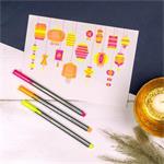 STAEDTLER Linery "Triplus 334 Neon", sada 6 farieb, 0,3 mm