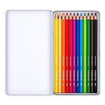 STAEDTLER Pastelky "Design Journey", 12 rôznych metalických farieb, šesťhranné 146M C12