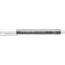 STAEDTLER Štětcový fix "Design Journey Metallic Brush", bílá, 1-6 mm 8321-0