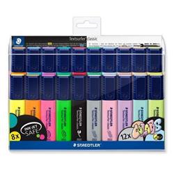 STAEDTLER Zvýrazňovače "Textsurfer Classic", 20 barev, 1-5 mm 364 WP20