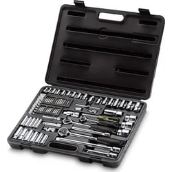 Stanley 75dílná sada hlavic 1/4", 3/8" a 1/2"
