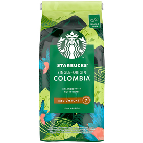 Starbucks Colombia Stredne pražená zrnková káva, 450 g