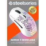 SteelSeries Aerox 3 Snow Wireless