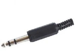 Stereo jack 6,3 mm M