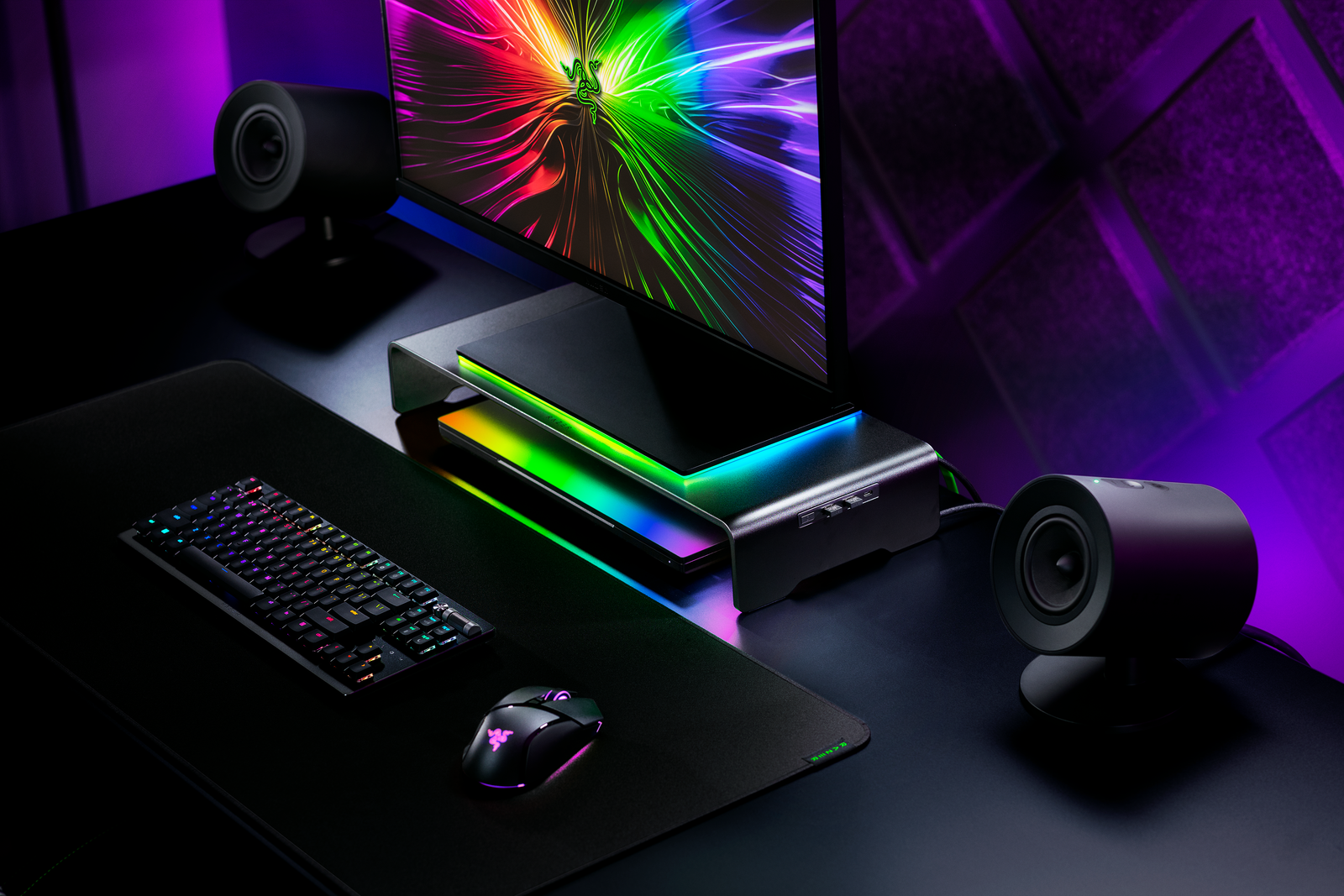 Stojan na monitor Razer Chroma