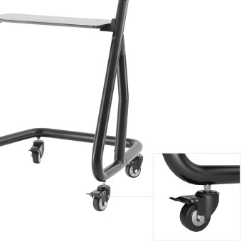 Stojan na televízor Trolley 100", pojazdný, 1000 x 600