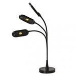 Stolná lampa LED black & home, čierna
