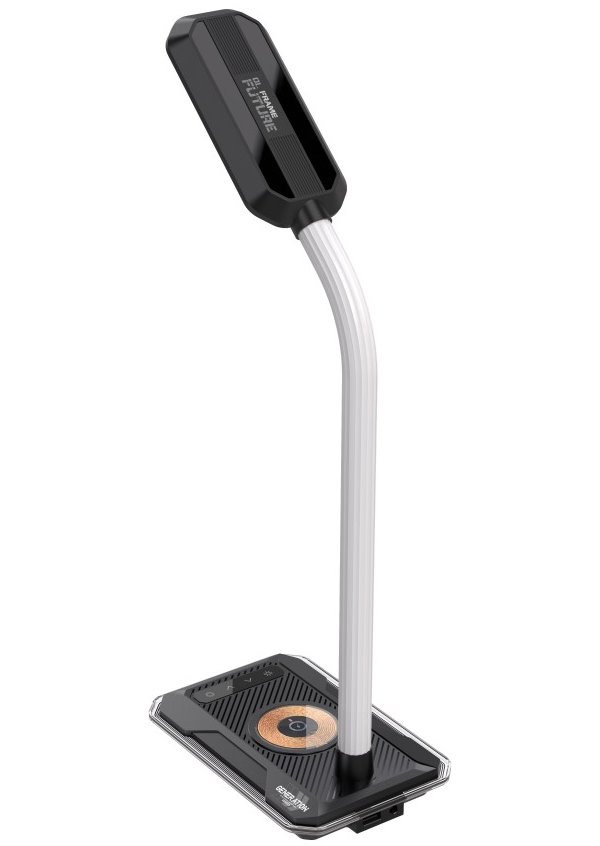 Stolná LED lampa IMMAX GAMER čierna